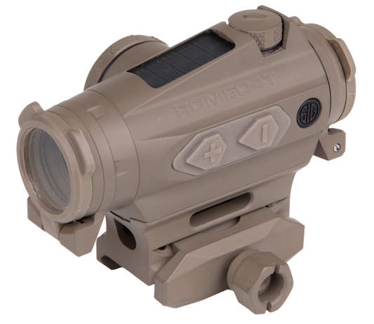 ROMEO4T FDE tactical red dot optic with circle dot reticle