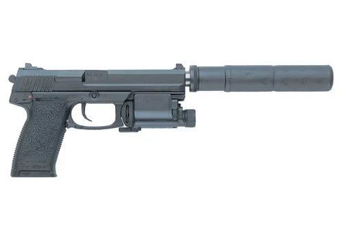 HK MK23 offensive handgun weapon system full-size pistol