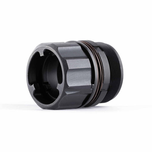 Dead Air KeyMo suppressor mounting solution close-up