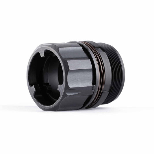 Dead Air KeyMo suppressor mounting solution close-up