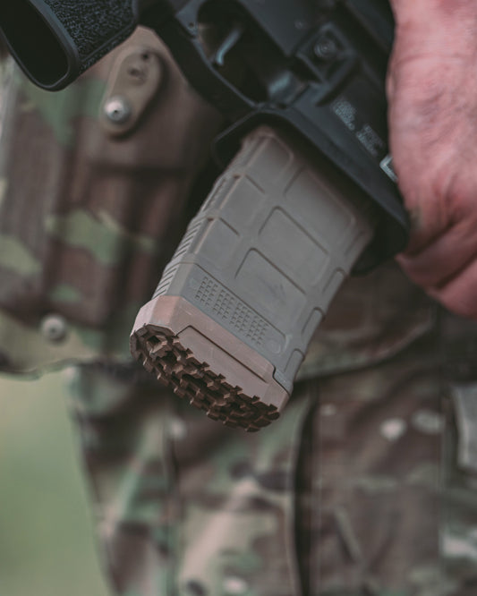 DOS BOOT plus 2 PMAG extension 3 pack for AR15 magazines