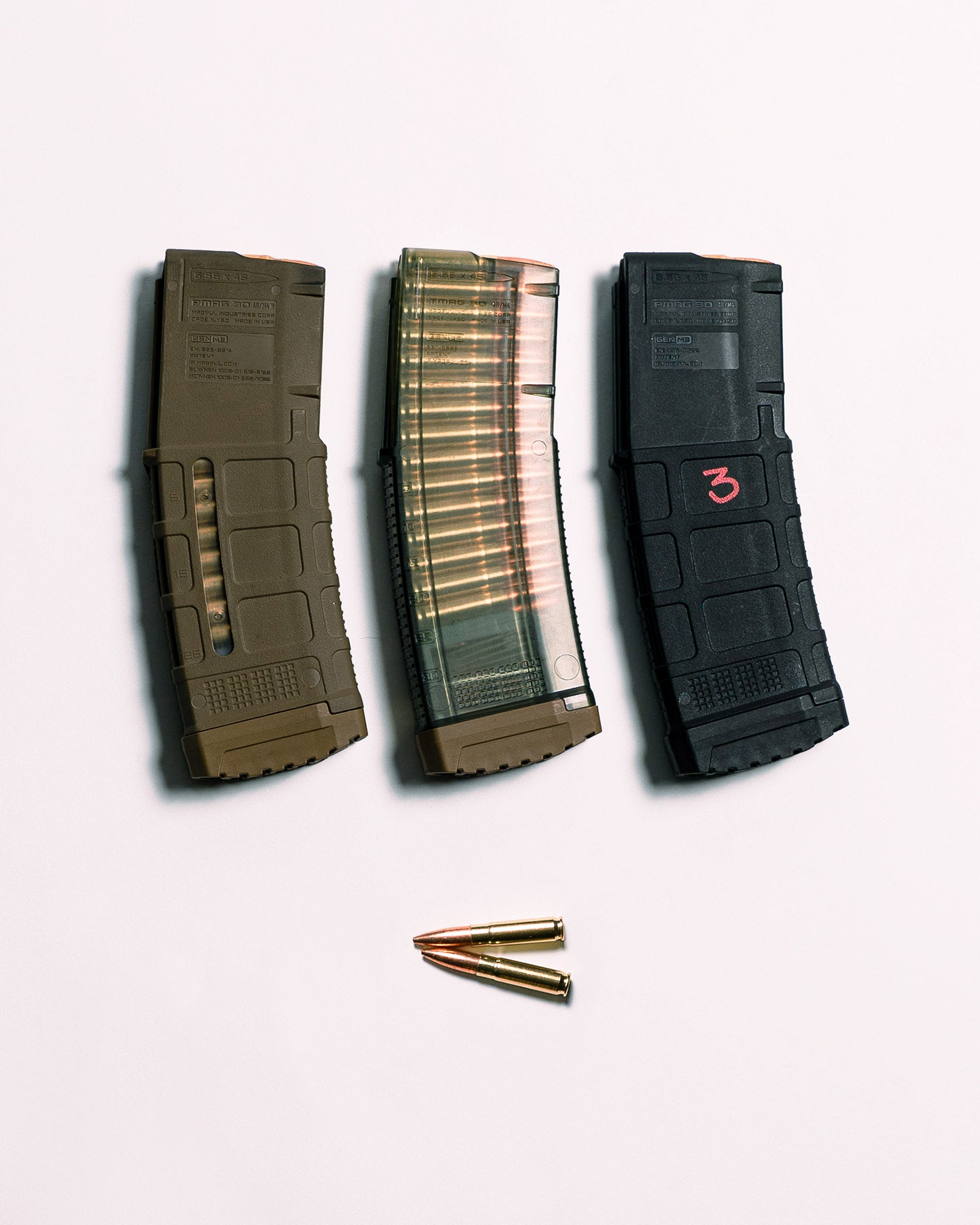 AR15 PMAG plus 2 round extension and monopod base plate