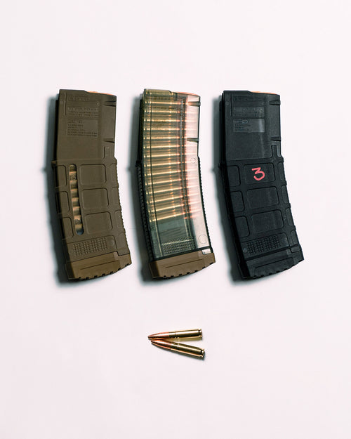 AR15 PMAG plus 2 round extension and monopod base plate