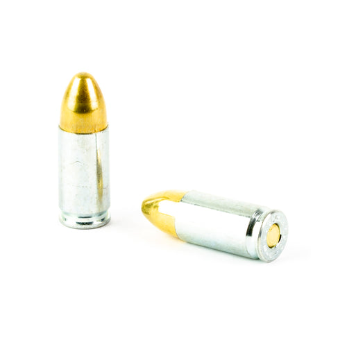 Magtech 9mm FMJ range ammunition close-up