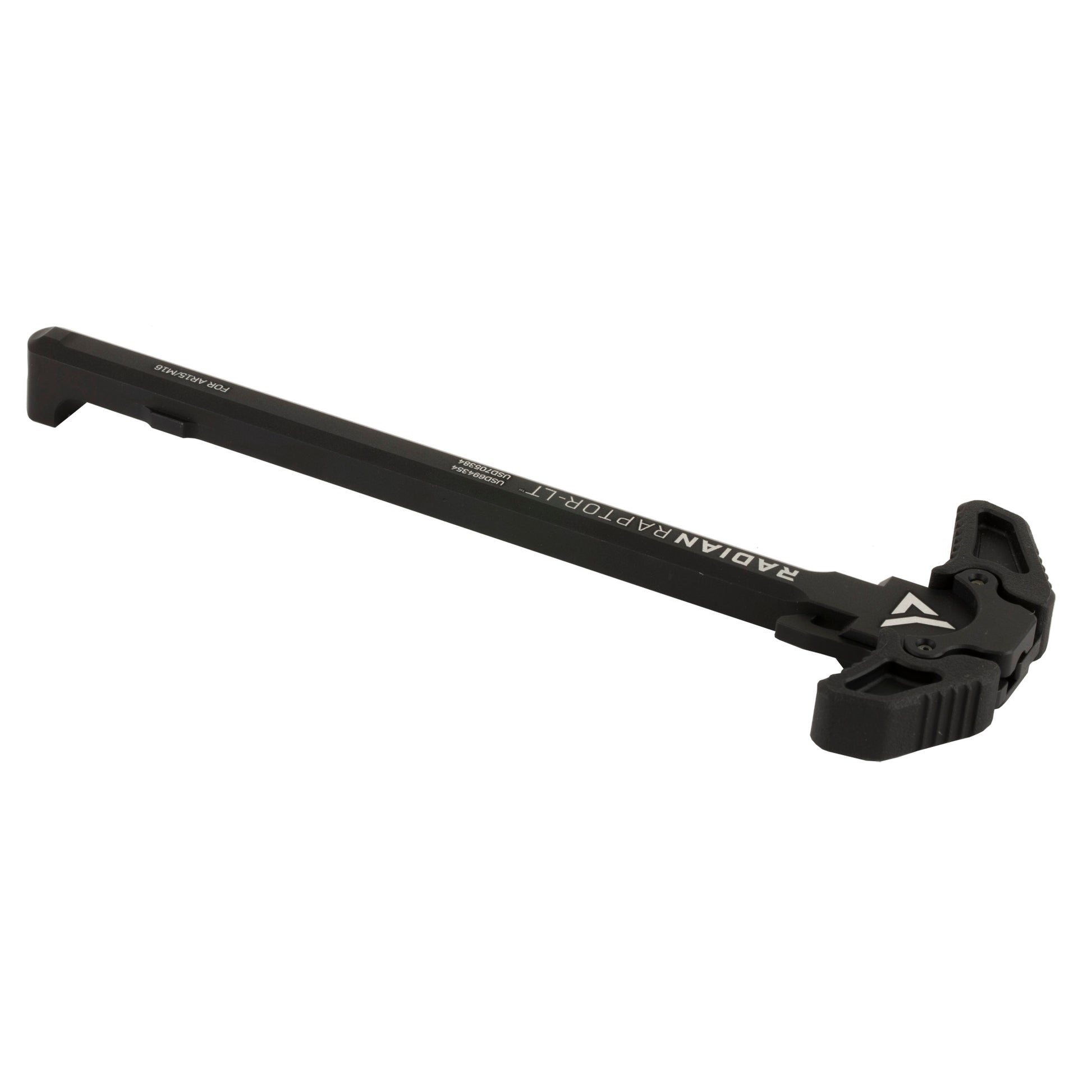 Radian Raptor LT AR15 charging handle close-up