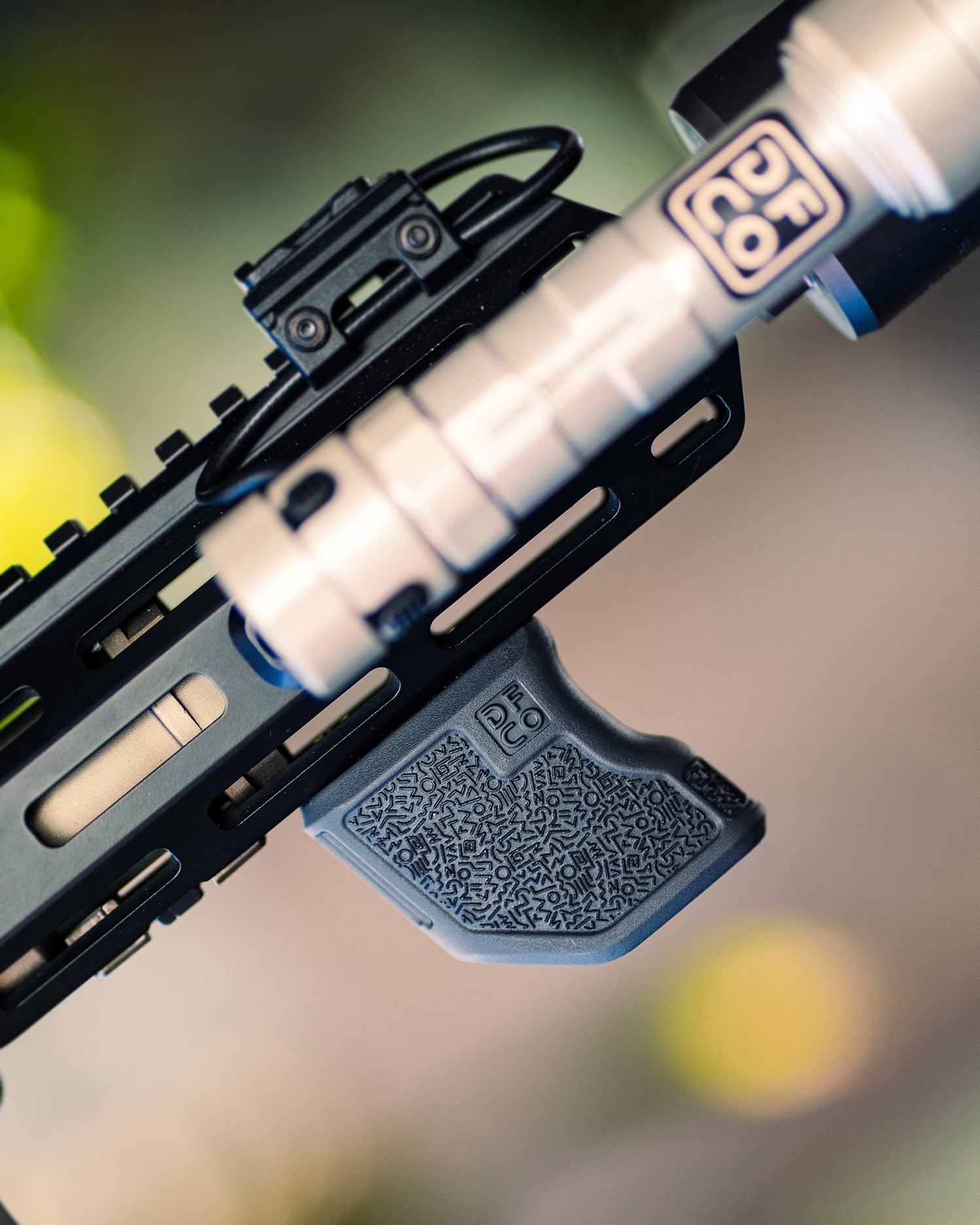 DFCO Tiger Claw M-LOK angled foregrip for AR15 rifle