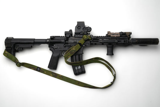 Flatline Fiber Co Standard Sling with tri-glides for webbing management