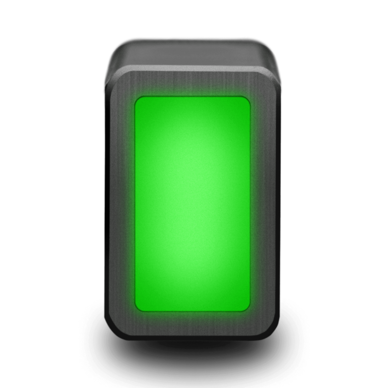 SG PULSE showing green light