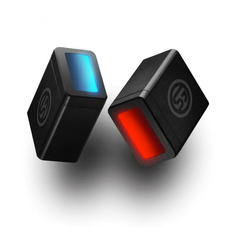 SG PULSE on plain background, showing both style LEDs