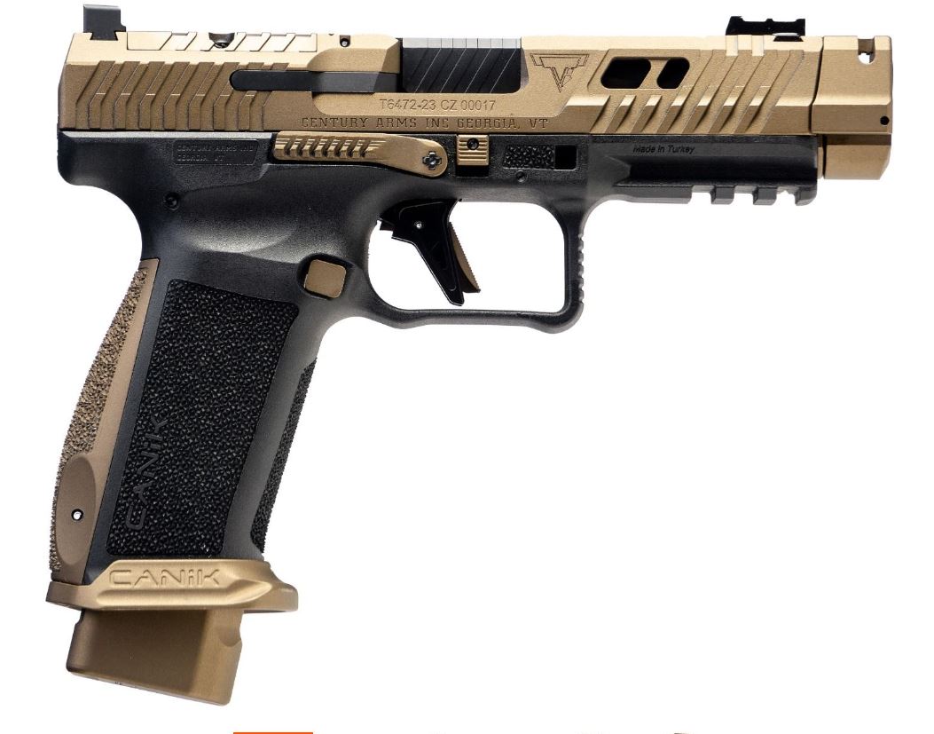Canik TTI Combat optics ready handgun side profile