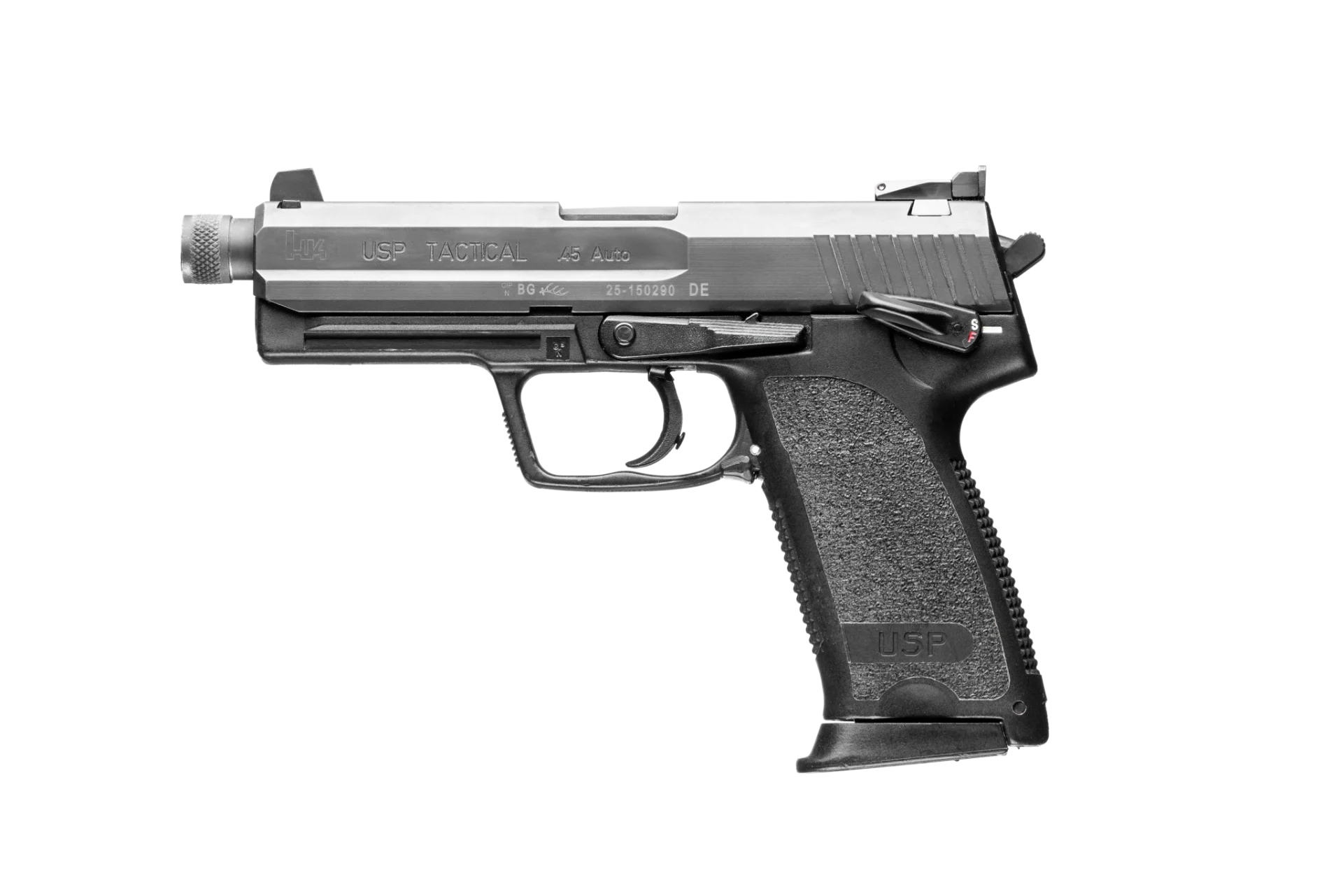 Heckler and Koch USP9 Tactical suppressor ready handgun