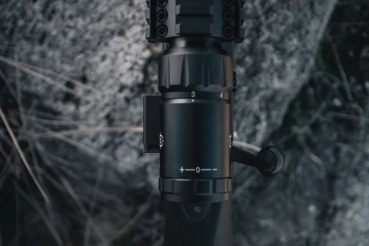 SG PULSE top down view on a bolt action rifle 