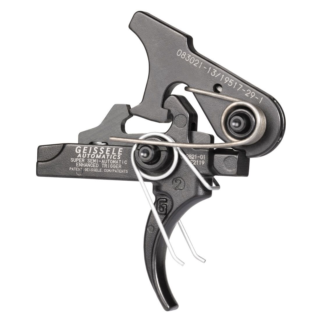 Geissele SSA-E precision rifle trigger close-up